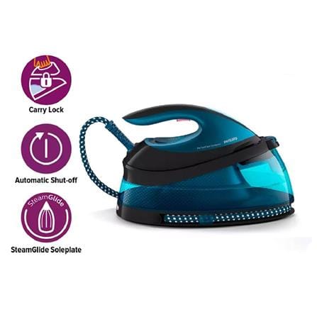 PHILIPS STEAM GENERATOR GC7846/86 2400WATT 1.5LITER STEAM GLIDE SOLEPLATE