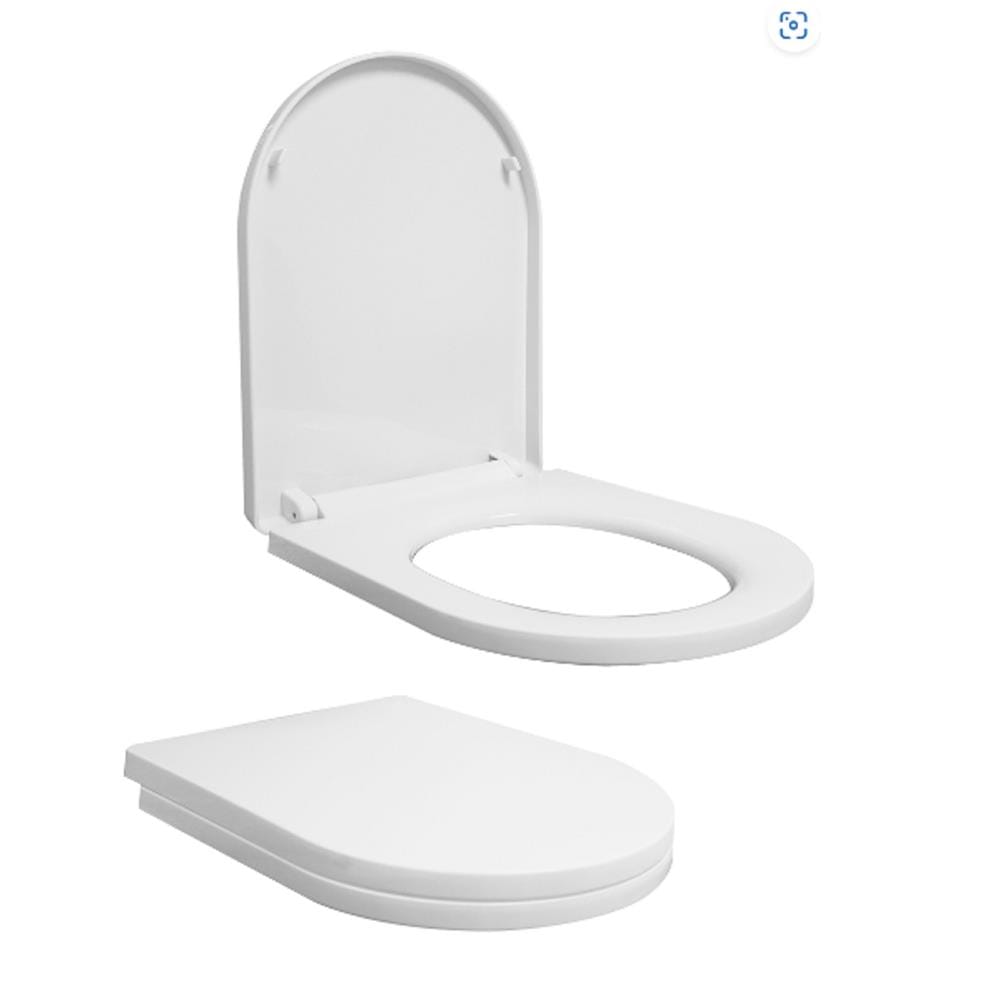 SORENTO SOFT CLOSING TOILET SEATSCBD315 WHITE L440XW345XH50 CM