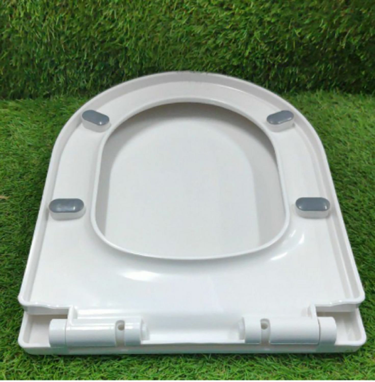 SORENTO SOFT CLOSING TOILET SEATSCBD315 WHITE L440XW345XH50 CM
