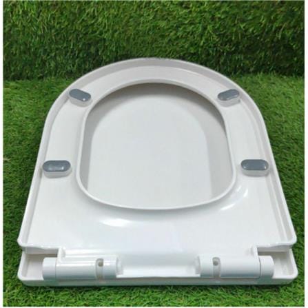 SORENTO SOFT CLOSING TOILET SEATSCBD315 WHITE L440XW345XH50 CM