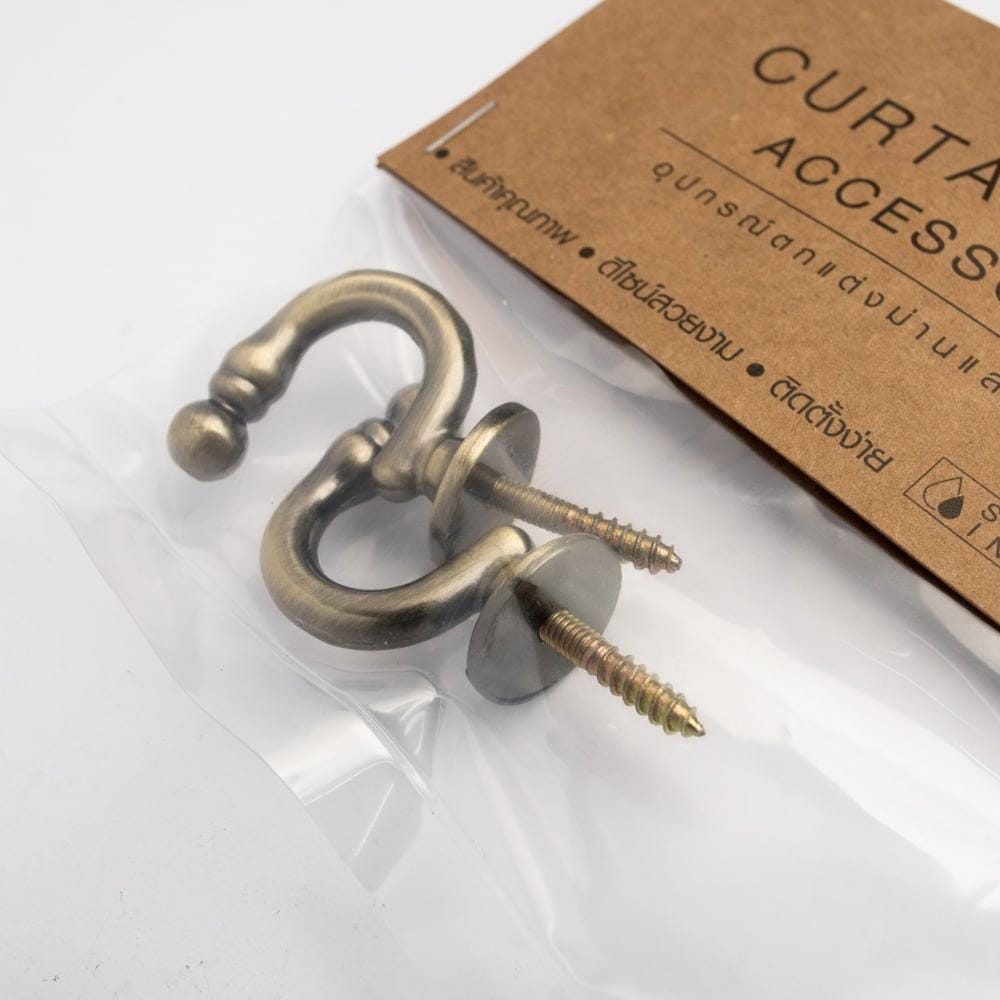HOLDBACK DOT WD BRASS HOME LIVING STYLE