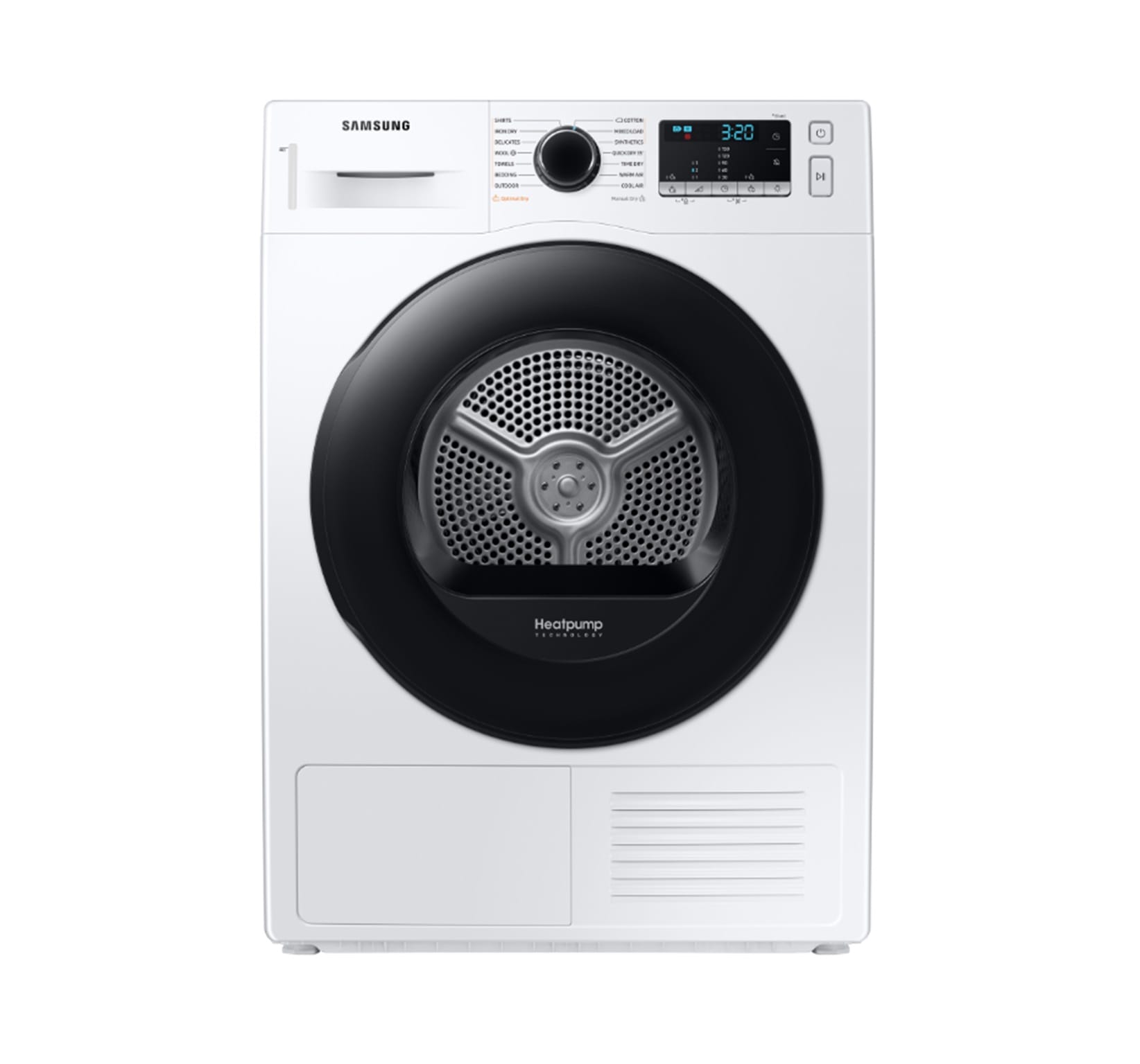 SAMSUNG FRONT LOAD DRYER DV80TA220AE/FQ 8KG WHITE