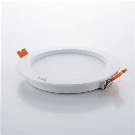 FSL DOWNLIGHT PANEL LED 6" 18W ACRYLIC DAYLIGHT ROUND WHITE