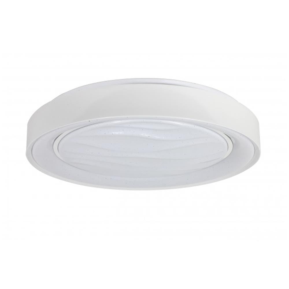 CEILING LAMP 2844/2BK CIELO ACRYLIC  BLACK 19"