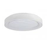 CEILING LAMP 2844/2BK CIELO ACRYLIC  BLACK 19"