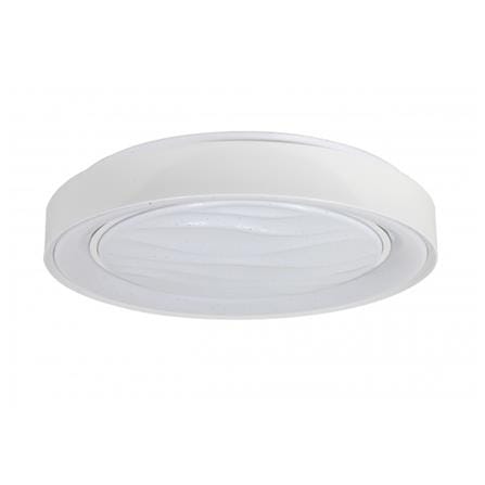 CEILING LAMP 2844/2BK CIELO ACRYLIC  BLACK 19"