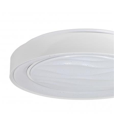 CEILING LAMP 2844/2BK CIELO ACRYLIC  BLACK 19"