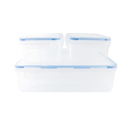 DOUBLELOCK FOOD CONTAINER 3PCS SET 99512
