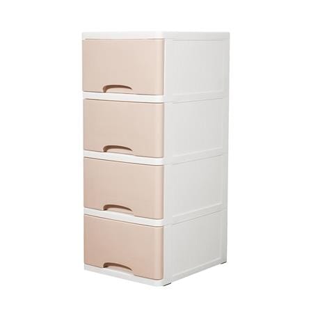 4-TIER DRAWER STACKO KS-514P 36X43.5X87CM PINK