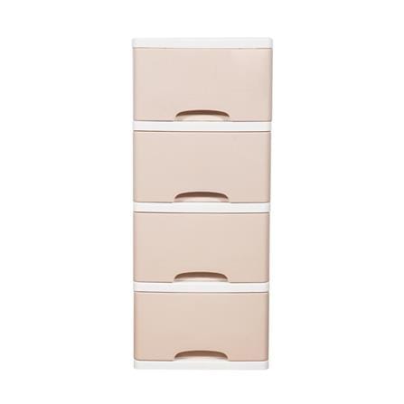 4-TIER DRAWER STACKO KS-514P 36X43.5X87CM PINK