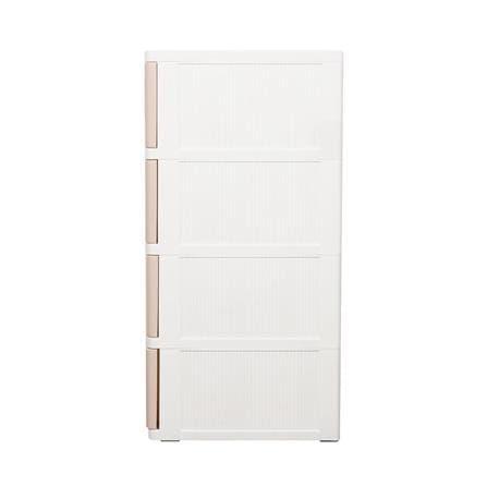 4-TIER DRAWER STACKO KS-514P 36X43.5X87CM PINK