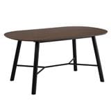 NESTHOUZ DINING TABLE HAROLD W160XD95XH75 CM COCOA