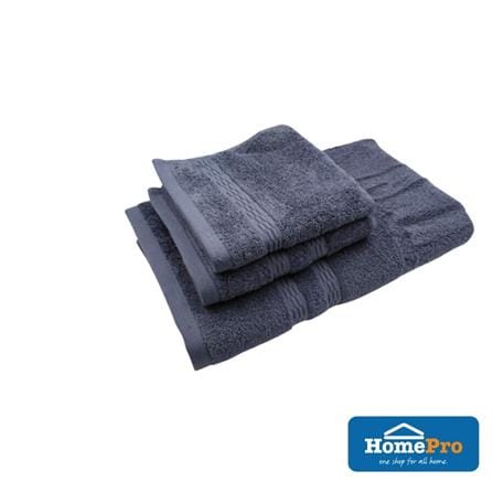 MONTEX SOFTY FACE TOWEL COTTON 33 X 33CM &ndash; BLUE GREY