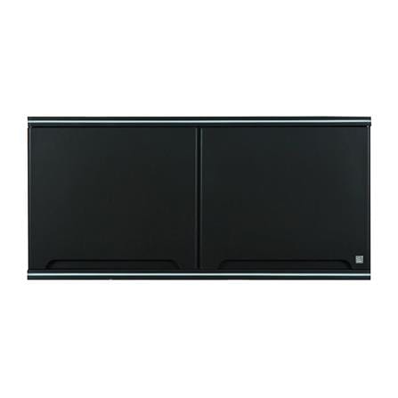 KING ROCKA HALF HANG CABINET 2 DOOR CURVE GREY