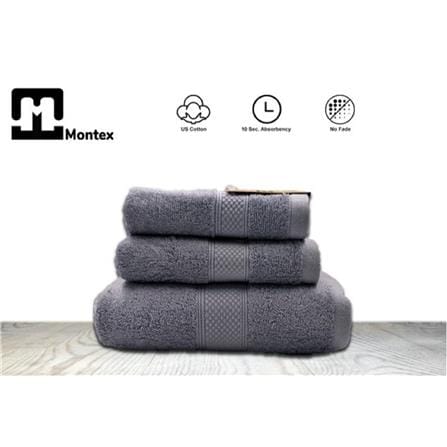 MONTEX QL BATH TOWEL USA COTTON 68 X 137CM - AQUA BLUE
