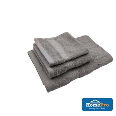 MONTEX QL FACE TOWEL USA COTTON 33 X 33CM &ndash; GREY