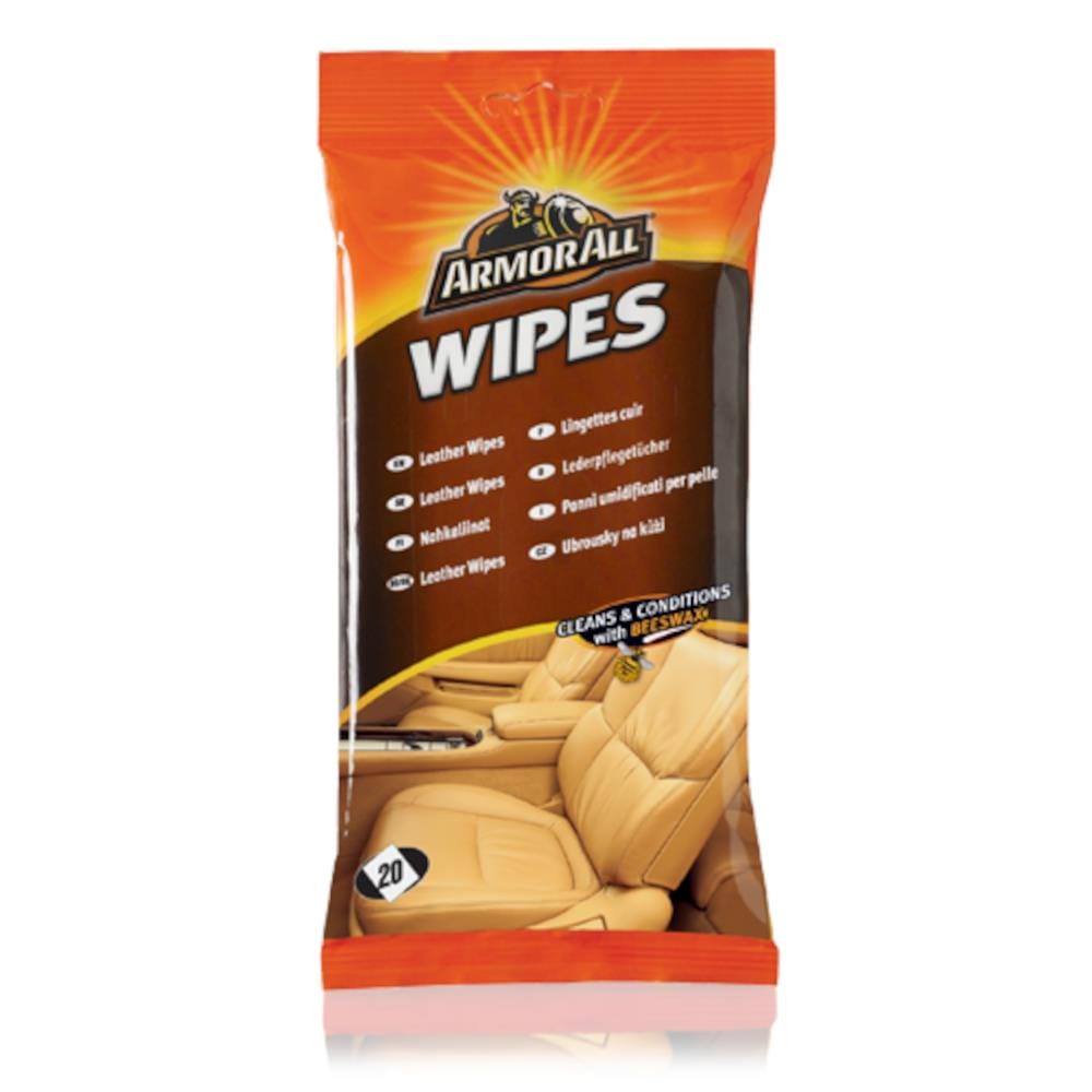 ARMOR ALL AUTO PAINT CARE LEATHER FLOW WIPES 20CT