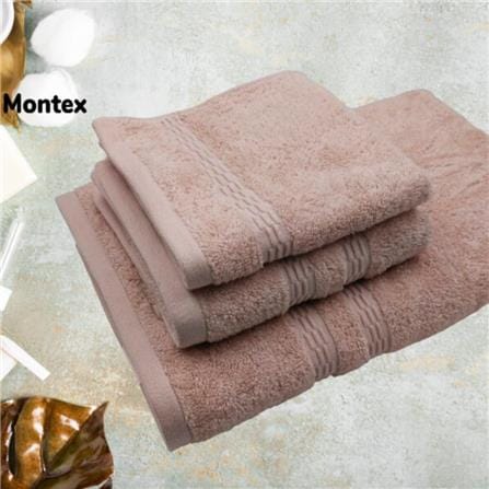 MONTEX SOFTY FACE TOWEL COTTON 33 X 33CM &ndash; DUSTY PINK
