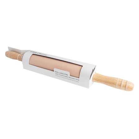 SILICONE ROLLING PIN COOK CHARMY 48CM BEIGE