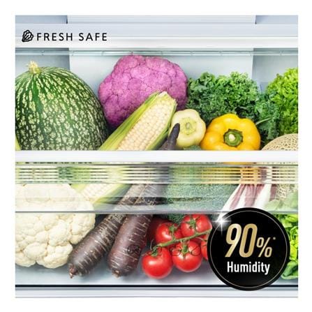 PANASONIC 2 DOOR REFRIGERATOR NR-BX471CPSM 465L SILVER