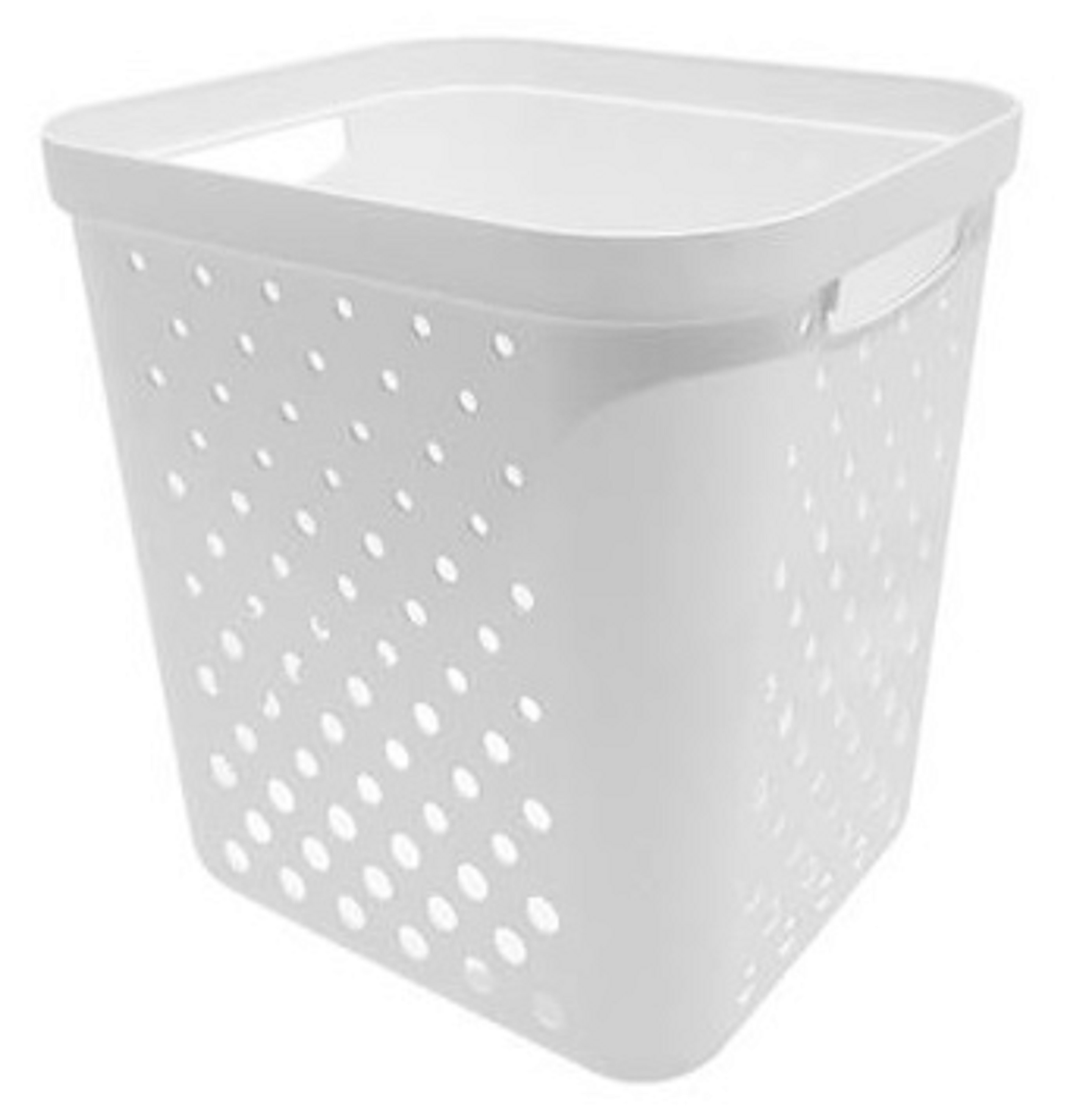 LAUNDRY BASKET STACKO MONO SIZE M WHITE