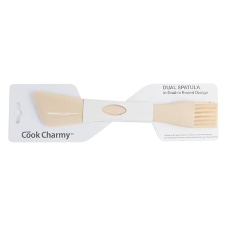 2IN1 SPATULA AND BRUSH COOK CHARMY BEIGE