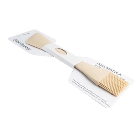 2IN1 SPATULA AND BRUSH COOK CHARMY BEIGE