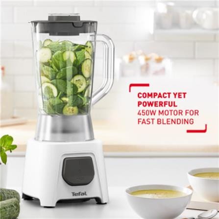 TEFAL BLENDER BLENDEO UNO 2 JAR BL2B41 450W 1.5L WITH GRINDER