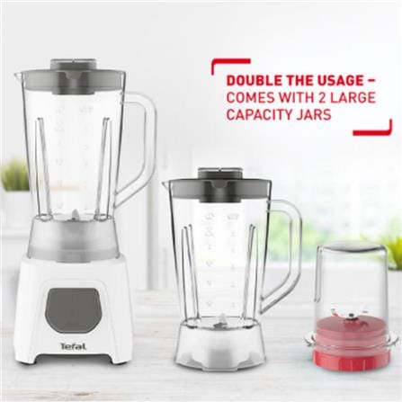 TEFAL BLENDER BLENDEO UNO 2 JAR BL2B41 450W 1.5L WITH GRINDER