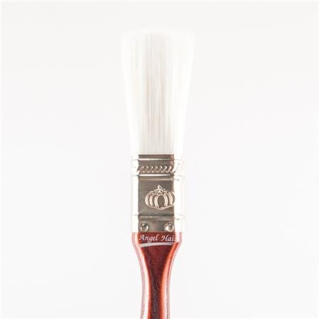 PAINT BRUSH WITH WOOD HANDLE PUMPKIN PRO-999 ANGLE 1"