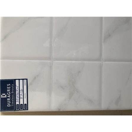 DURAGES WALLTILE 20X40CM DAMON WHITE 1.0M2
