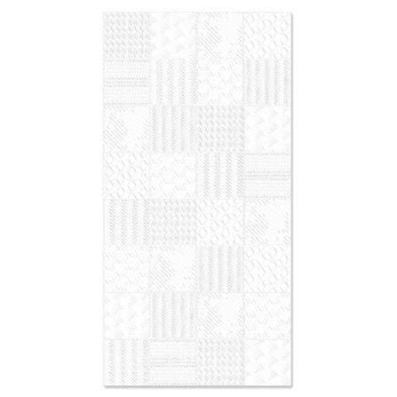 DURAGRES WALLTILE 20X40CM SPEARE WHITE 0.96M2