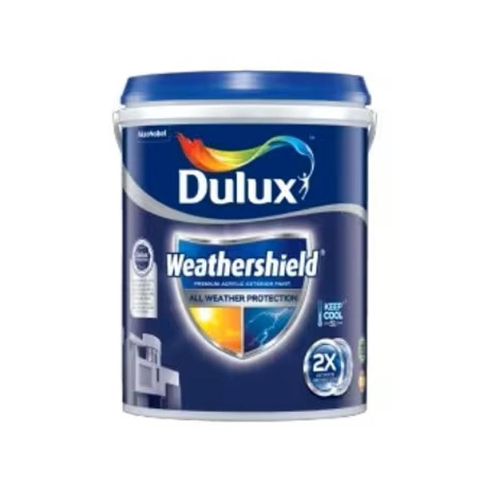 DULUX WEATHERSHIELD 2X PROTECTION EXTERIOR PAINT 18 LITRE BASE B