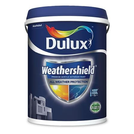 DULUX WEATHERSHIELD 2X PROTECTION EXTERIOR PAINT 1 LITRE BASE D