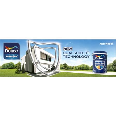 DULUX WEATHERSHIELD 2X PROTECTION EXTERIOR PAINT 1 LITRE BASE D