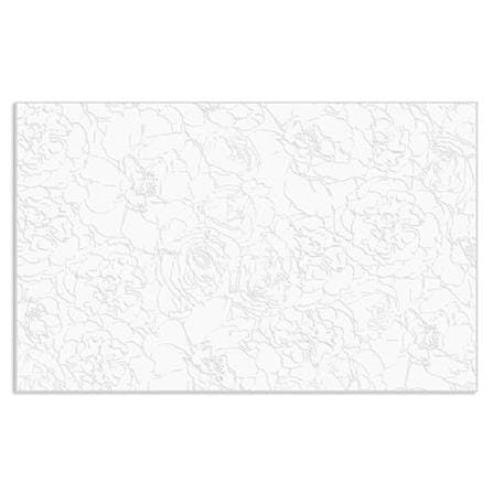 TARA WALLTILE 25x40CM PRYM WHITE 1.0M2