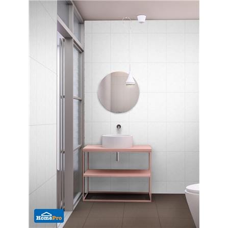 TARA WALLTILE 25x40CM PRYM WHITE 1.0M2
