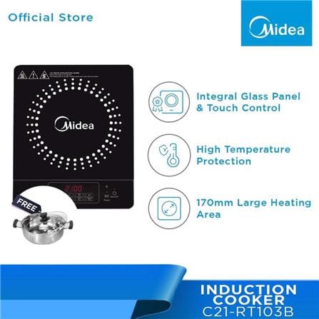 MIDEA INDUCTION COOKER C21-RT103B 2100W 7MENU