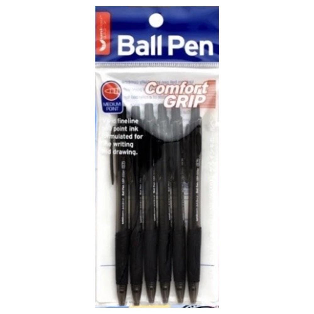 UNICORN UBP-333R-6S BALL PEN BLACK