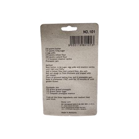 HARRIANWARE PLASTIC TART MOULD DIAMETER 4.5/5CM- 101