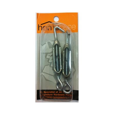 FITT 3/16" TURN-BUCKLE  2 EACH (SILVER)