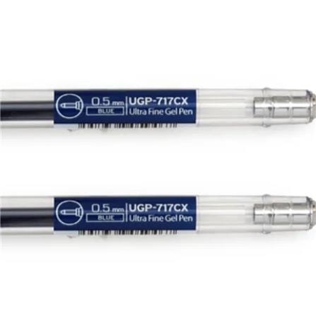 UNICORN GEL PEN UGP-717CX-3S BLUE 0.5MM