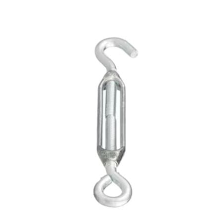 FITT 1/4" TURN-BUCKLE 2 EACH (SILVER)