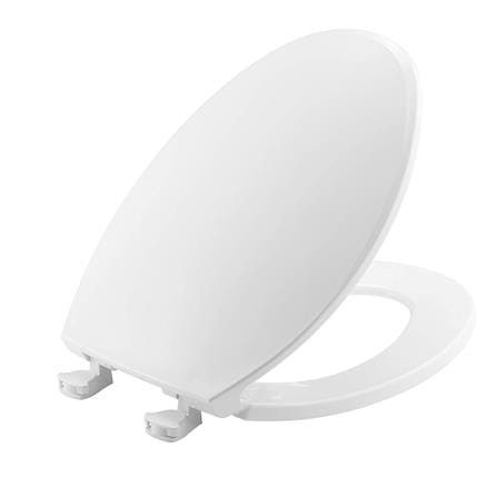 WATERTEC PLASTIC TOILET SEAT FTS-001011-1TK WHITE H45XW36XD3 CM