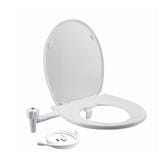 WATERTEC PLASTIC TOILET SEAT WITH BIDET KIT E02011