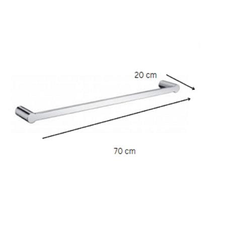MODERN DEPOT TOWEL BAR 70CM ATF-1101 STAINLESS STEEL