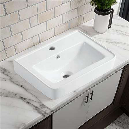 SORENTO WASHBASIN WALL HUNG SRTWB247 WHITE
