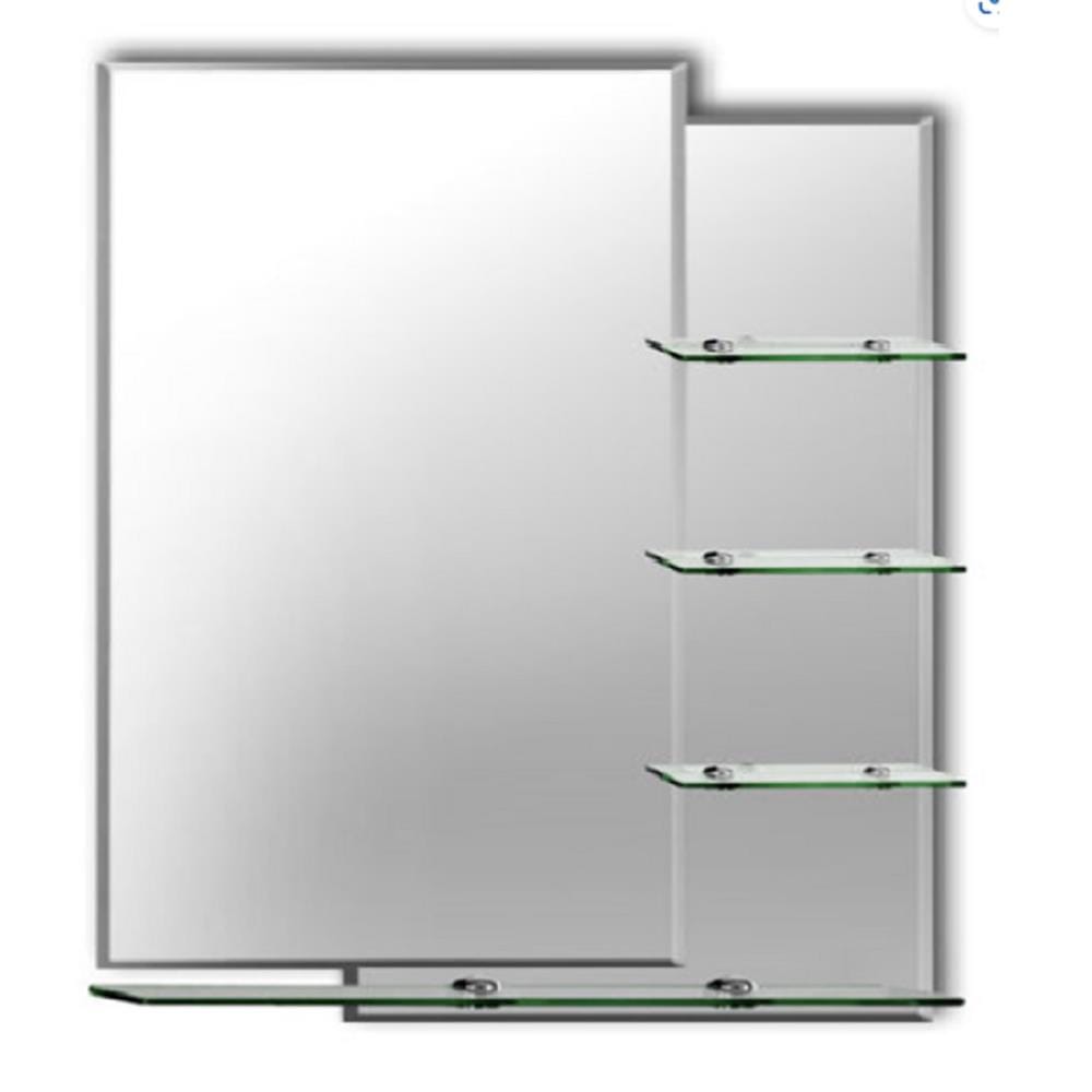 MOYA MIRROR FRAMELESS WITH SHELF HLMS002 60X80CM