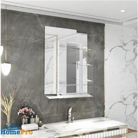 MOYA MIRROR FRAMELESS WITH SHELF HLMS002 60X80CM