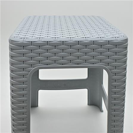 SPRING BAMBOO CHAIR GREY PLASTIC PP